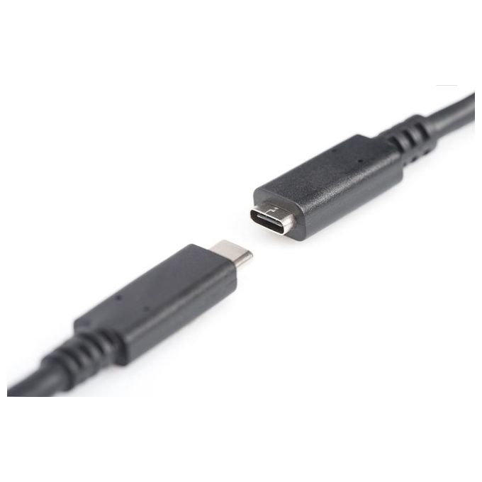 Digitus cavo prolunga usb 3.1 (gen 2) tipo c maschio-femmina mt 0,7
