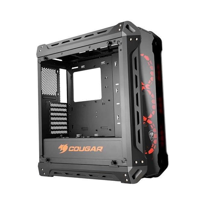 Cougar Panzer G Vetro Temperato Middle Tower No-Power Mini ITX mATX ATX CEB Nero