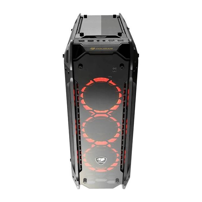 Cougar Panzer G Vetro Temperato Middle Tower No-Power Mini ITX mATX ATX CEB Nero