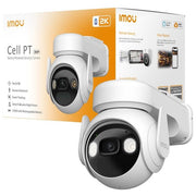 Imou Cell PT Cupola Telecamera di Sicurezza IP Esterno 2304x1296 Pixel Parete