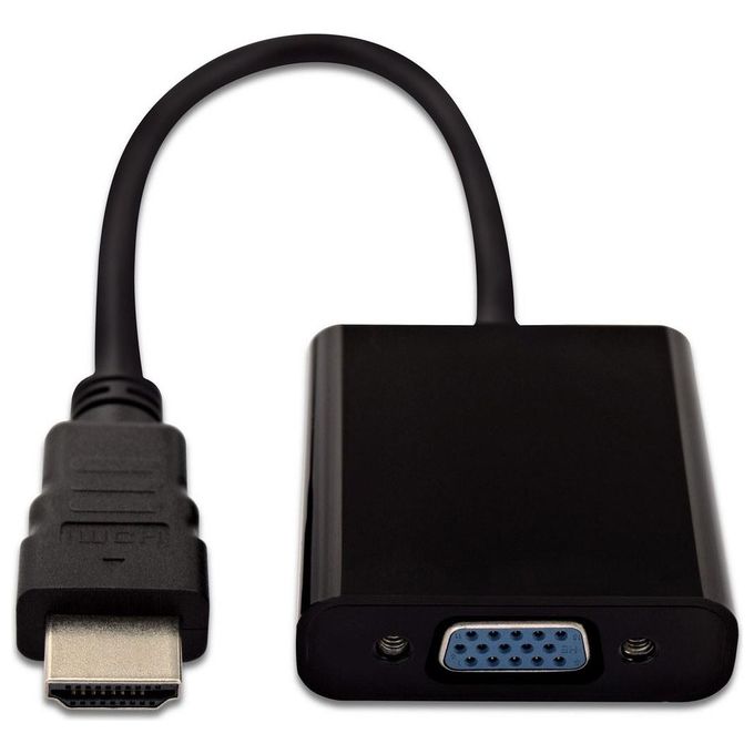 V7 CBLHDAVBLK-1E Adattatore Hdmi a Vga Nero Hdmi 14 a Vga nero