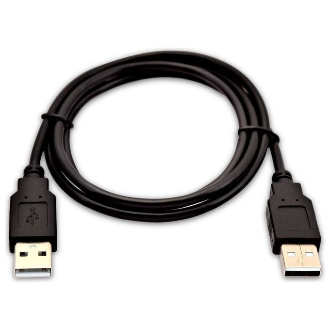 V7 1 V7USB2AA-01M-1E Cavo Usb A Maschio a Usb A Maschio 1mt Nero