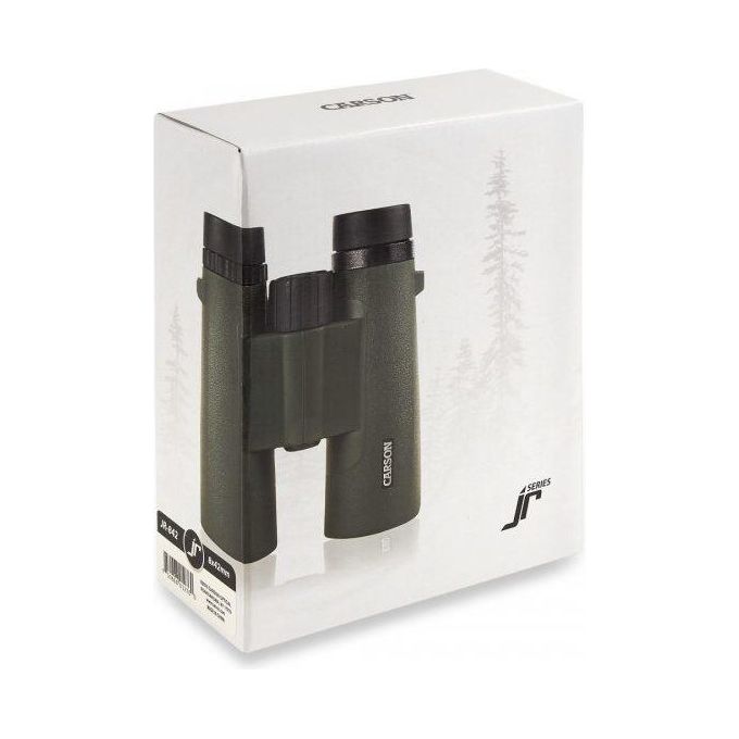 Carson Jr Series Close-Focus Binocolo Impermeabile e Antinebbia Verde 8x42