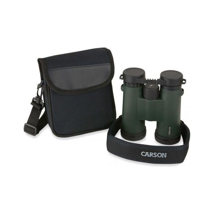 Carson Jr Series Close-Focus Binocolo Impermeabile e Antinebbia Verde 8x42