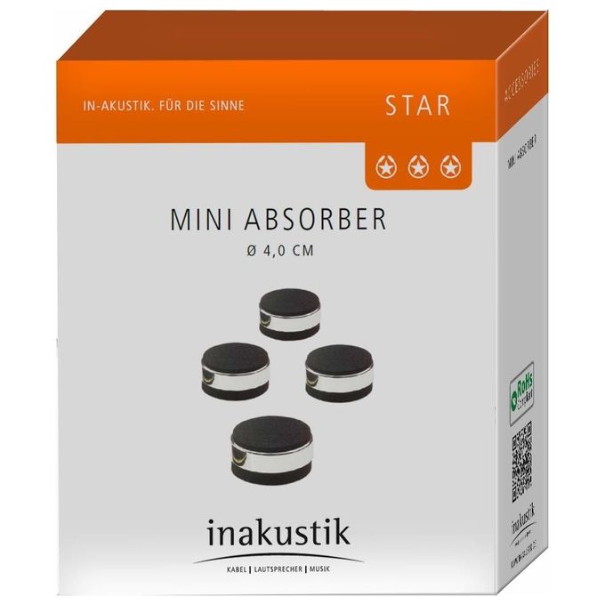 In-Akustik Star Mini Absorber Cromo Kit 4 Pezzi