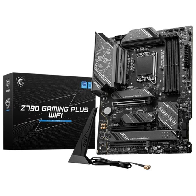 MSI Z790 GAMING PLUS Scheda Madre ATX LGA 1700 DDR5 Wi-Fi Nero per PC