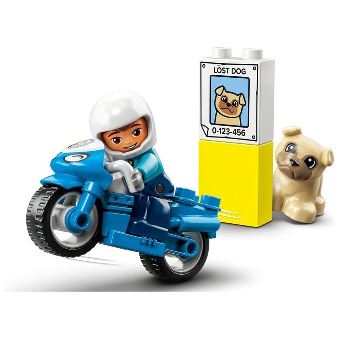 LEGO Duplo Town Moto della Polizia