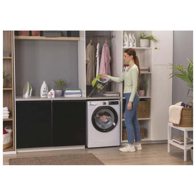 Hoover HF1 HF110H 011 Scopa Elettrica Senza Sacchetto 0.9 Litri 170W Argento-Rosso