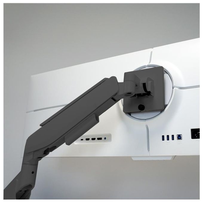 LC-Power LC-EQ-A49B Braccio per Monitor 17''-49'' da Scrivania Regolabile