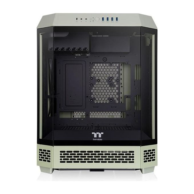 Thermaltake The Tower 600 Mid Tower Chassis Hidden Connector Verde