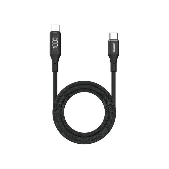 Sitecom Cavo Usb-C Sitecom a con Led Display Nero
