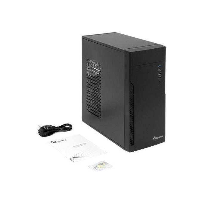 Adj 200-00048 Pc Case 500W 1 Usb 3.0. 3 Usb 2.0. Nero