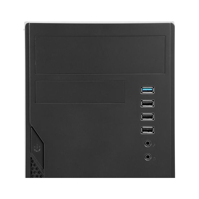 Adj 200-00048 Pc Case 500W 1 Usb 3.0. 3 Usb 2.0. Nero