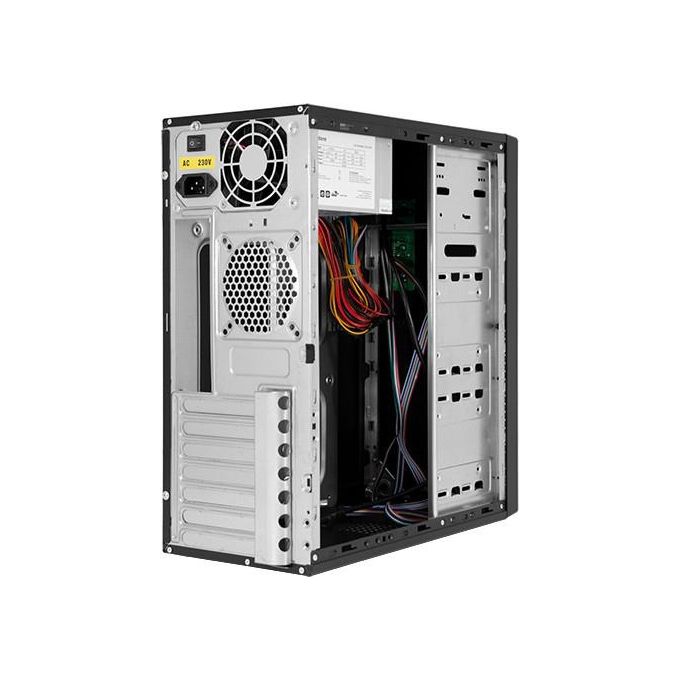 Adj 200-00048 Pc Case 500W 1 Usb 3.0. 3 Usb 2.0. Nero