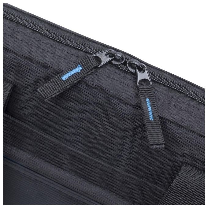 Rivacase Borsa da Corriere 8037 per Laptop 15.6 Pollici Nero in Poliestere