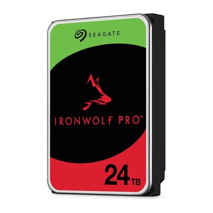 Seagate IronWolf Pro ST24000NT002 HDD 24Tb Interno 3.5'' SATA 6Gb-s 7200 rpm buffer: 512Mb