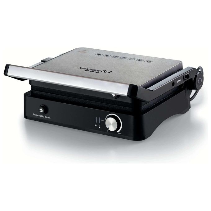 Ariete MetalGrill 3in1 Bistecchiera 2000W Temperatura Regolabile Piastre Rimovibili