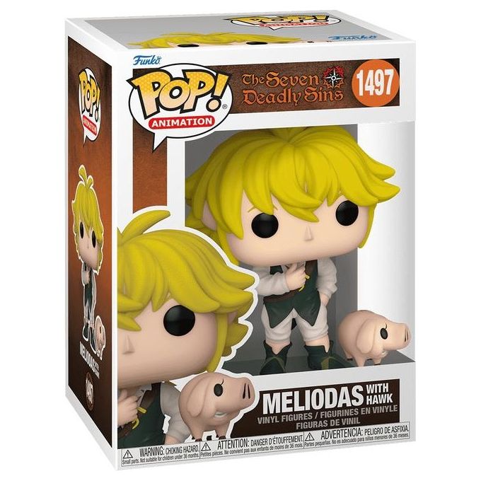 Funko Pop! The Seven Deadly Sins Meliodas with Hawk 1497