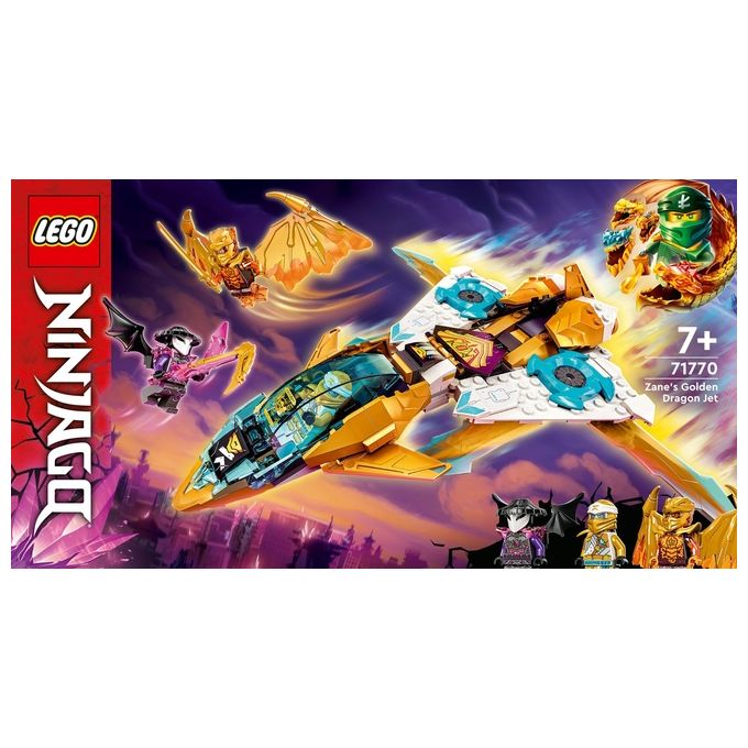 LEGO Il jet dragone d'oro di Zane