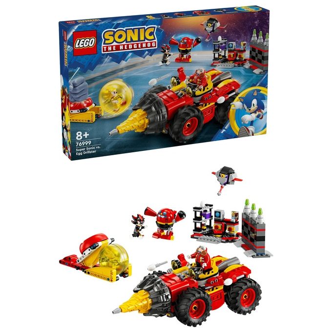 LEGO Sonic Super Sonic Vs. Egg Drillster