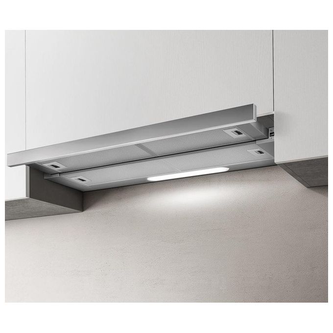 Elica ELITE 35 GRIX-A-90 PRF0139069 Cappa da Incasso Classe energetica A 3 Velocita' Aspirante Touch Control Illuminazione LED 90 cm Inox
