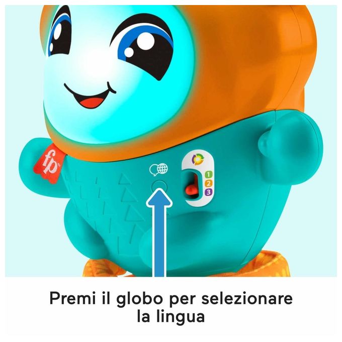 Fisher Price Prime Attivita' Ridi e Impara Dj Nino Salterino