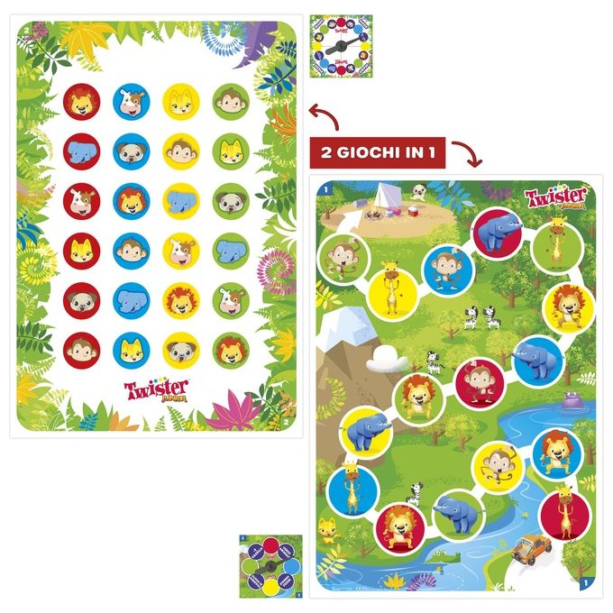 Hasbro Gioco di Societa' Twister Junior
