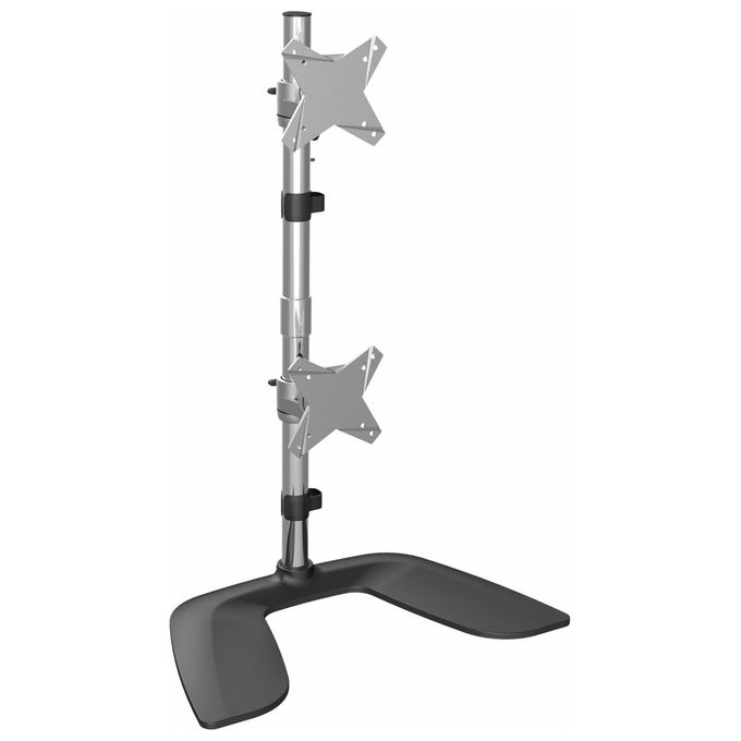 StarTech.com Supporto Verticale per 2 Monitor fino a 27'' Alluminio