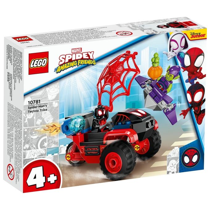 LEGO Marvel Miles Morales: La Techno Trike di Spider-Man