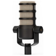 Rode PodMic Microfono Dinamico di Qualita' Broadcast con Supporto Oscillante Integrato per Podcasting