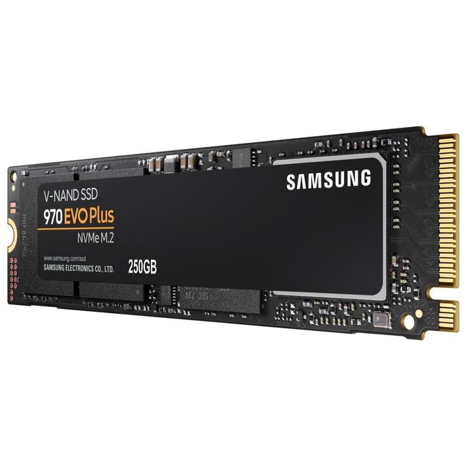 Samsung MZ-V7S250BW Hard disk SSD 250GB 970 EVO PLUS M.2 NVMe Nero-Arancione
