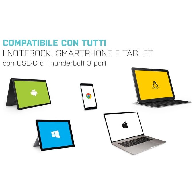 I-Tec C31NANODOCKPD Metal Usb-C Nano Dock 4K Hdmi con Power Delivery 100W