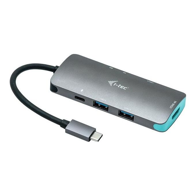 I-Tec C31NANODOCKPD Metal Usb-C Nano Dock 4K Hdmi con Power Delivery 100W