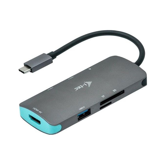 I-Tec C31NANODOCKPD Metal Usb-C Nano Dock 4K Hdmi con Power Delivery 100W