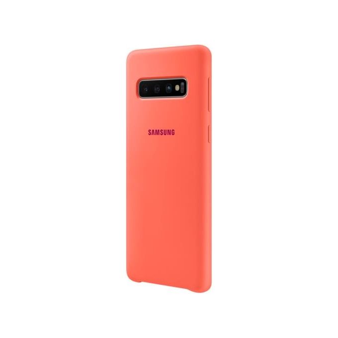 Samsung Silicone Cover Berry pink Galaxy s10
