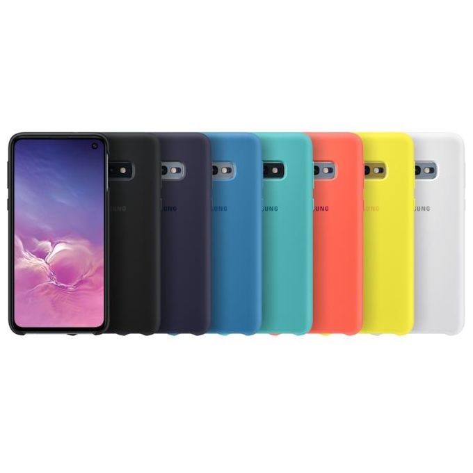 Samsung Silicone Cover Berry pink Galaxy s10 e