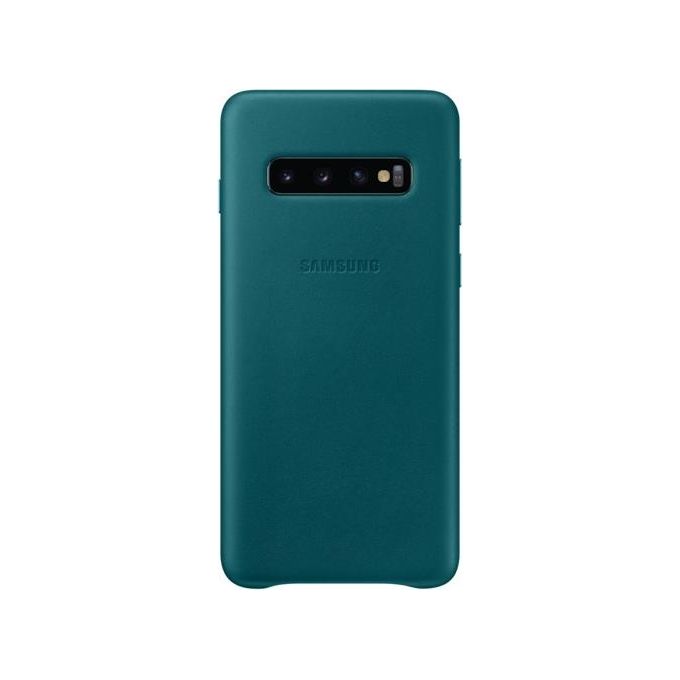 Samsung EF-VG973 Cover in Pelle per Galaxy S10 Verde