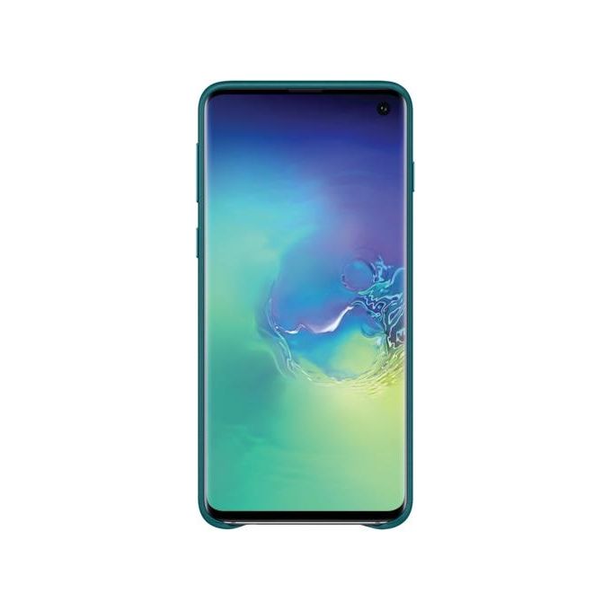 Samsung EF-VG973 Cover in Pelle per Galaxy S10 Verde