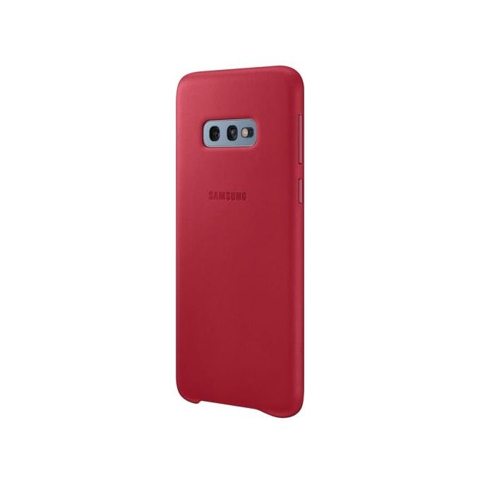 Samsung EF-VG970 Cover in Pelle per Galaxy S10 E Rosso