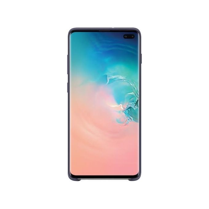 Samsung Silicone Cover navy Galaxy s10+