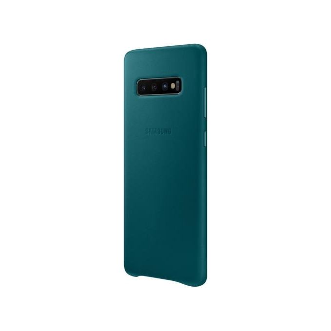 Samsung EF-VG975 Cover in Pelle per Galaxy S10+Verde
