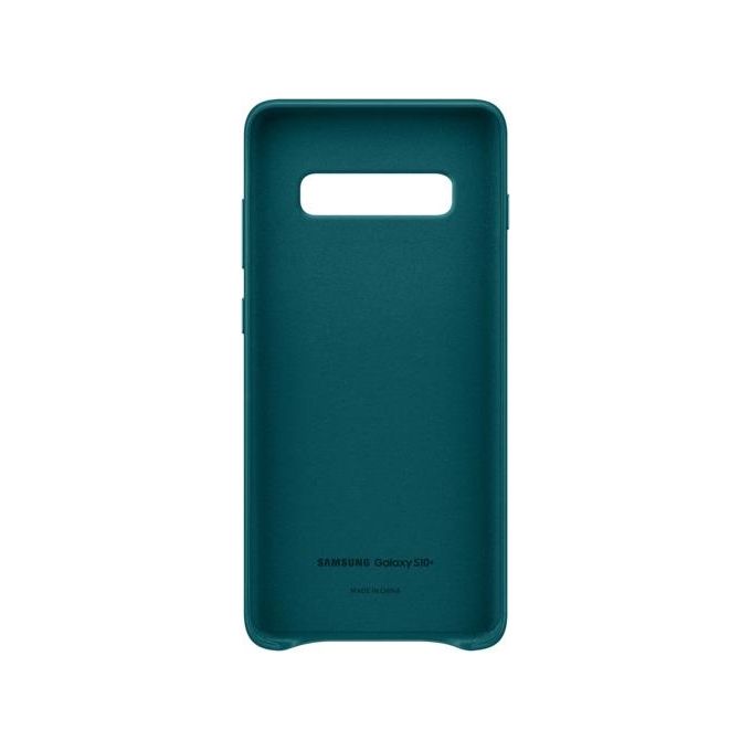 Samsung EF-VG975 Cover in Pelle per Galaxy S10+Verde