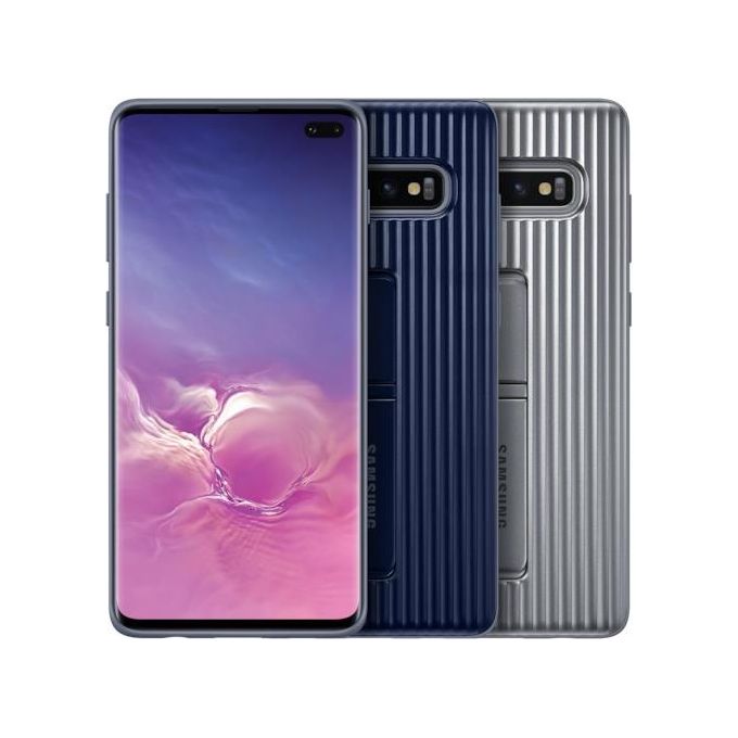 Samsung Protective Standing Cover per Galaxy S10+ Nero