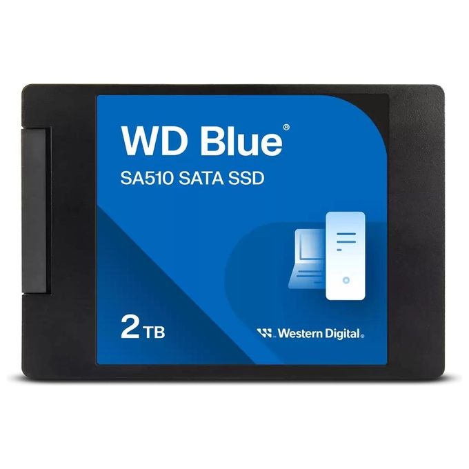 WD Blue SA510 WDS200T3B0A Ssd 2Tb Interno 2.5'' SATA 6Gb-s