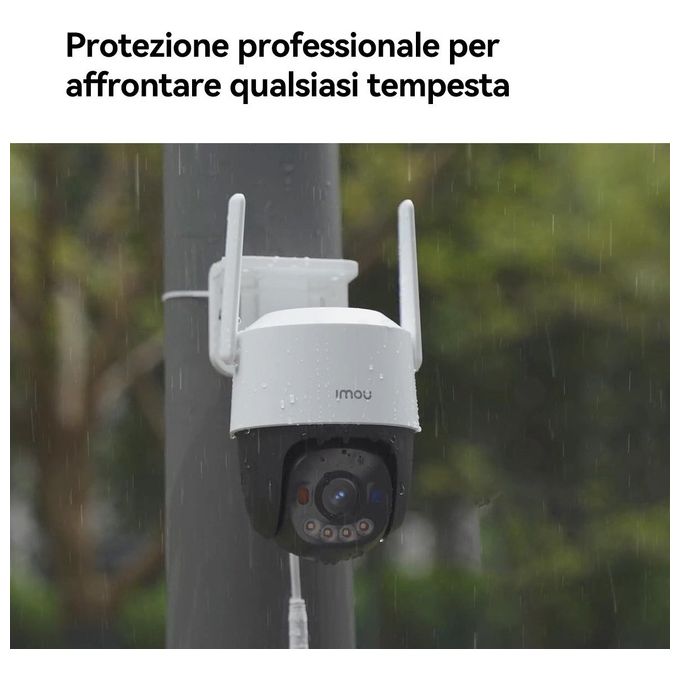 Imou Telecamera Cruiser SC 4G 3K PTZ IP-Wi-Fi Full-color 5MP RedeBlue light