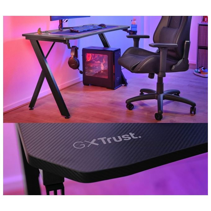 Trust Gxt 700 Omnius Scrivania da Gaming Nero
