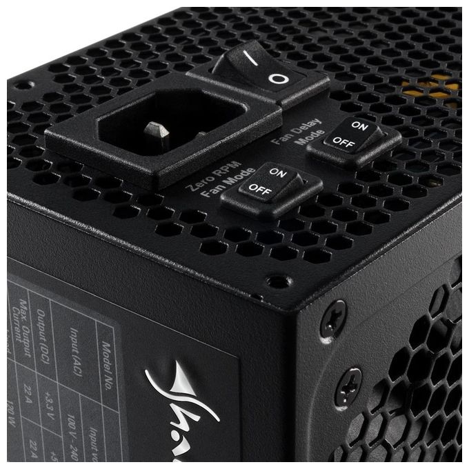 Sharkoon SilentStorm Cool Zero Alimentatore per Computer 650W ATX Nero