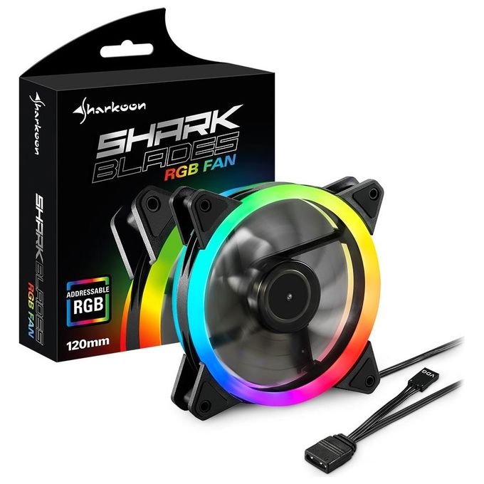 Sharkoon SHARK Blades RGB Computer Case Ventilatore
