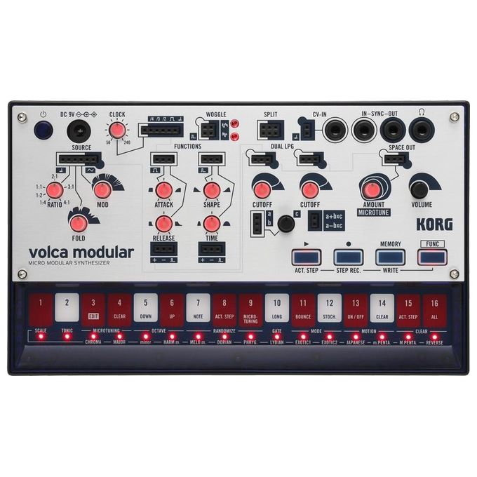Korg Volca Modular Sintetizzatore Analogico Nero