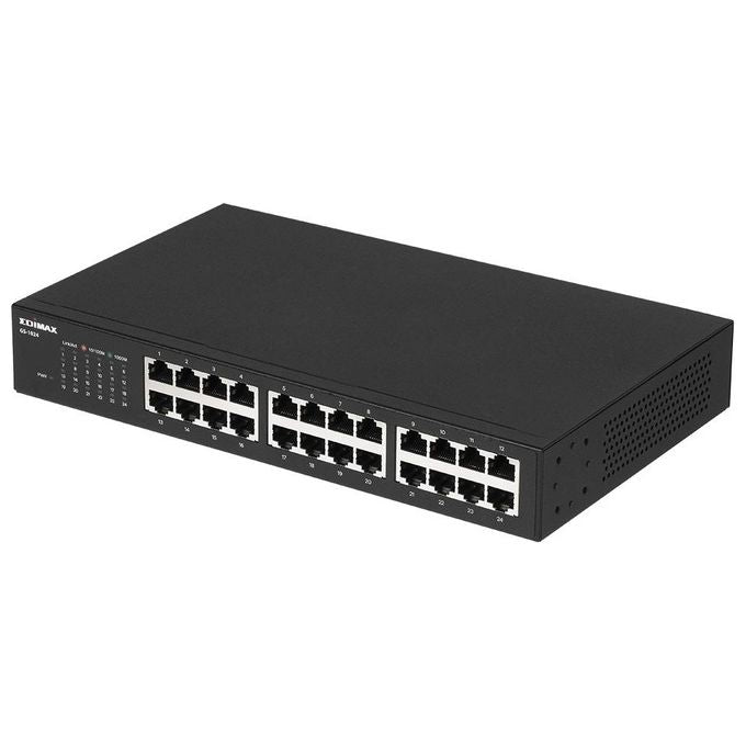Edimax GS-1024 10-100-1000 mbps Unmanaged Ethernet Rackmount Switch